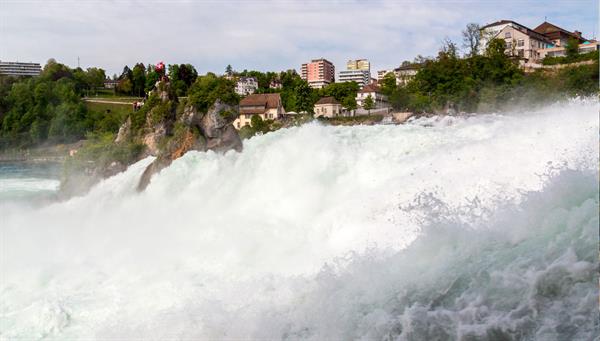 The Rhin Falls, the waterfalls with the highest volume of Europe